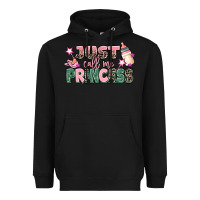 Black just call me princess Heavyweight Hoodie - MaliasSmallBusiness