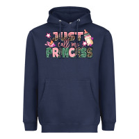 Navy just call me princess Heavyweight Hoodie - MaliasSmallBusiness