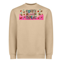 Mushroom coffee teach repeat teacher libbey glass Heavyweight Sweatshirt - HRA Design Shop