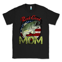 Black reel cool mom fishing Classic Tee - Jasminsmagicworld