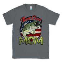 Charcoal Heather reel cool mom fishing Classic Tee - Jasminsmagicworld