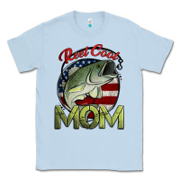 Dusty Blue reel cool mom fishing Classic Tee - Jasminsmagicworld