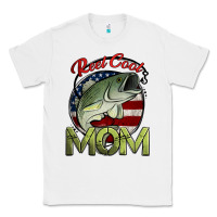 White reel cool mom fishing Classic Tee - Jasminsmagicworld
