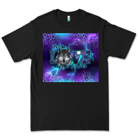 Black for the love of the wolves Premium Tee - RanaPortraitStore