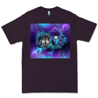 Plum for the love of the wolves Premium Tee - RanaPortraitStore