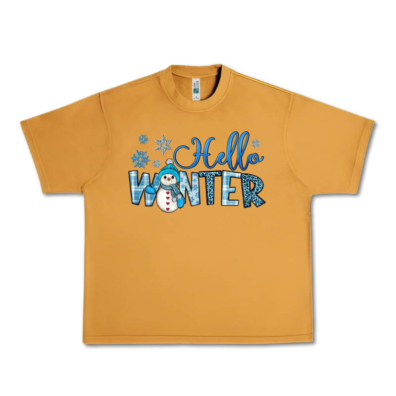 Hello Winter Urban Heavy Tee by JahusDesignShop | Teevron