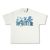 Pistachio hello winter Urban Heavy Tee - JahusDesignShop