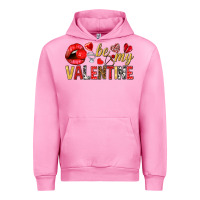 Fuchsia Pink Be my valentine Valentine's Day Urban Hoodie - HowdyJamesFarm