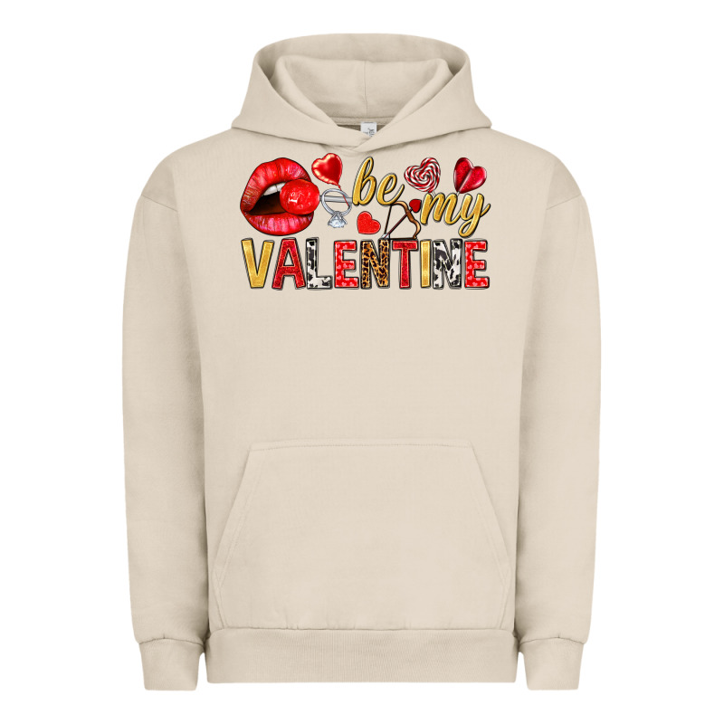 Be My Valentine Valentine's Day Urban Hoodie by HowdyJamesFarm | Teevron