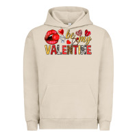 Pigment French Oak Be my valentine Valentine's Day Urban Hoodie - HowdyJamesFarm