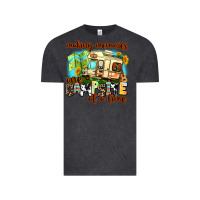 Vintage Black making memories one campsite at a time Vintage Tee - AdoDesignShop
