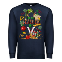 Navy im teacher elf Premium Sweatshirt - MaliasSmallBusiness