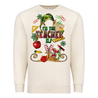 Sandshell im teacher elf Premium Sweatshirt - MaliasSmallBusiness
