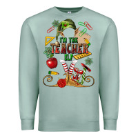 Seafoam im teacher elf Premium Sweatshirt - MaliasSmallBusiness