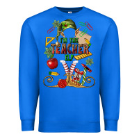 True Royal im teacher elf Premium Sweatshirt - MaliasSmallBusiness