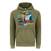 Vintage Olive beach please Vintage Hoodie - SublimationCraftShop