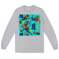 Moon Dust construction vehicles Long Sleeve Tee - BundleAndBundleShop
