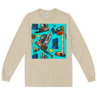 Mushroom construction vehicles Long Sleeve Tee - BundleAndBundleShop