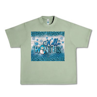Oil Green hello winter Urban Heavy Tee - JahusDesignShop