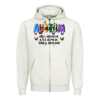 Autism Mama Zipper Hoodie | Teevron