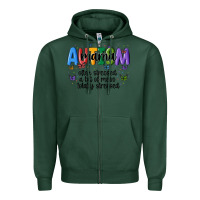 Sports Green autism mama Zipper Hoodie - MaliasSmallBusiness