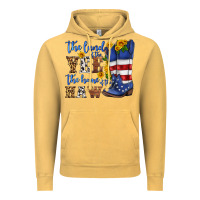 Vintage Mustard the land of the yee the home of the haw Vintage Hoodie - HRA Design Shop