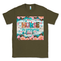 Army Green nurse in progress tumbler Classic Tee - BundleAndBundleShop