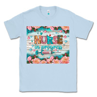Dusty Blue nurse in progress tumbler Classic Tee - BundleAndBundleShop
