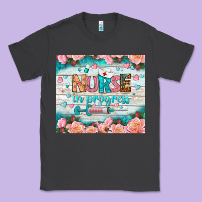 Nurse In Progress Tumbler Classic Tee Designed By Bundleandbundleshop