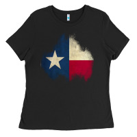 Black texas patch Ladies Tee - AdoDesignShop