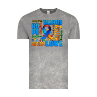 Cloud Rock autism  words Vintage Tee - AdoDesignShop