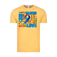 Vintage Mustard autism  words Vintage Tee - AdoDesignShop
