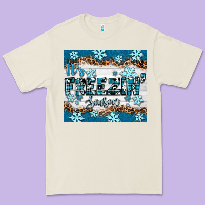It's Freezin Season Premium Tee Designed By Ranaportraitstore