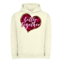 Pigment Pistachio Better together Valentine's Day Urban Hoodie - HowdyJamesFarm