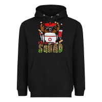 Black nurse squad Heavyweight Hoodie - MaliasSmallBusiness