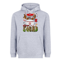 Heather Grey nurse squad Heavyweight Hoodie - MaliasSmallBusiness
