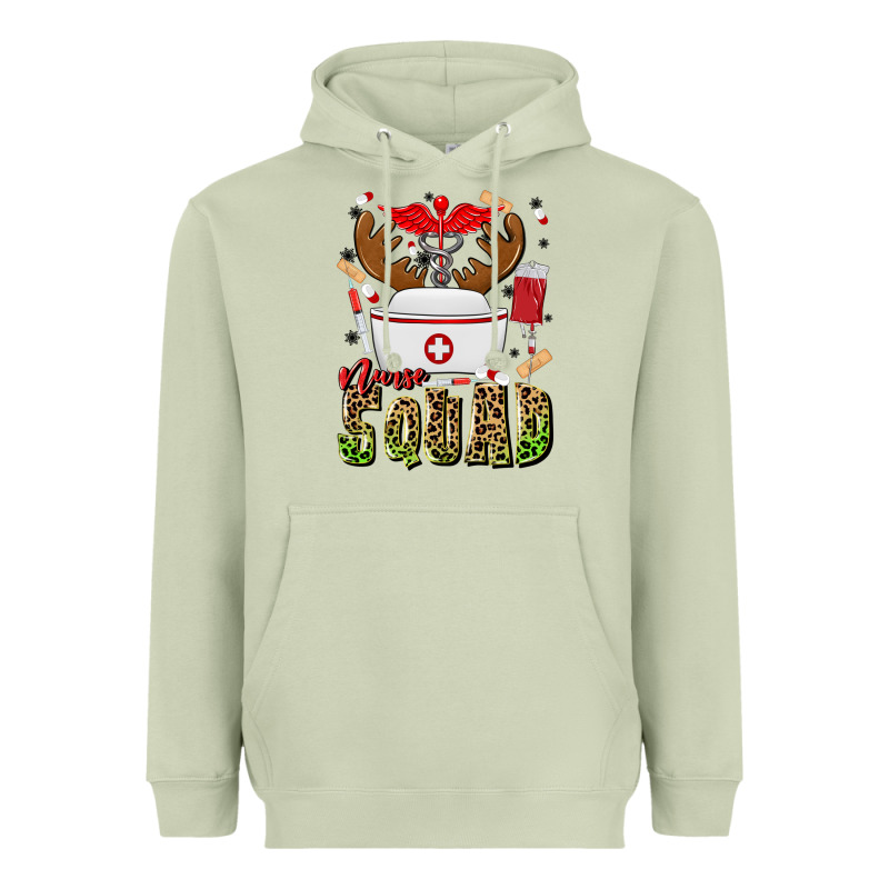 Nurse Squad Heavyweight Hoodie by MaliasSmallBusiness | Teevron