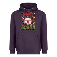 Plum nurse squad Heavyweight Hoodie - MaliasSmallBusiness