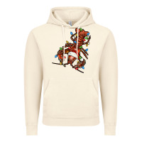 Vintage Artic Christmas crawfish Vintage Hoodie - FaDigitalArtStudio