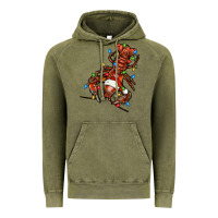 Vintage Olive Christmas crawfish Vintage Hoodie - FaDigitalArtStudio