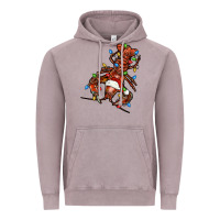Vintage Zinc Christmas crawfish Vintage Hoodie - FaDigitalArtStudio