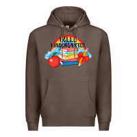 Coffee back to school hello kindergarten 3200x2400 Premium Hoodie - AdoDesignShop