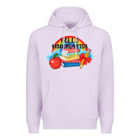 Lilac back to school hello kindergarten 3200x2400 Premium Hoodie - AdoDesignShop