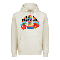 Oatmeal Heather back to school hello kindergarten 3200x2400 Premium Hoodie - AdoDesignShop