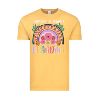 Vintage Mustard happiness is being a grandma Vintage Tee - JahusDesignShop