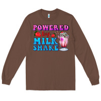 Chestnut powered by milkshake Long Sleeve Tee - AdoDesignShop