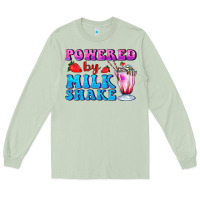 Matcha powered by milkshake Long Sleeve Tee - AdoDesignShop