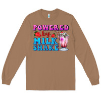 Toasted Coconut powered by milkshake Long Sleeve Tee - AdoDesignShop