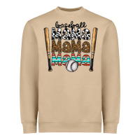 Mushroom baseball mama mama mama Heavyweight Sweatshirt - CowhideDigitalArt