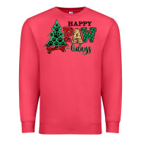 Cardinal happy pawlidays christmas pets Premium Sweatshirt - MaliasSmallBusiness